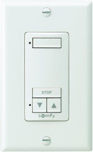1 channel wireless in wall switch for motorized shade